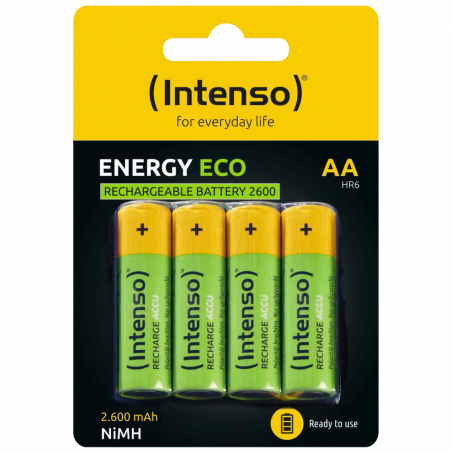 (Intenso) Baterija punjiva AA / HR6, 2600 mAh, blister 4 komada - AA / HR6/2600