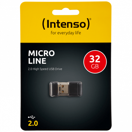 (Intenso) USB Flash drive 32GB Hi-Speed USB 2.0, Micro Line - ML32
