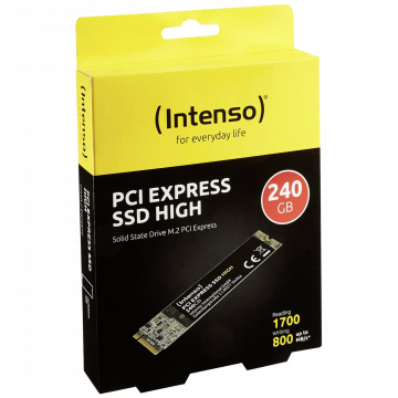 (Intenso) SSD M.2 2280, PCIe, kapacitet 240 GB - SSD M.2 PCIe 240GB/High