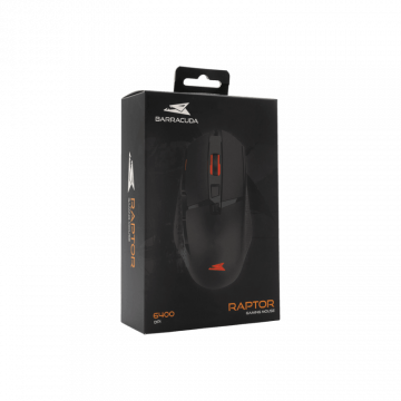 Baracuda MIŠ BGM-051 RAPTOR CRNI / 6400 dpi