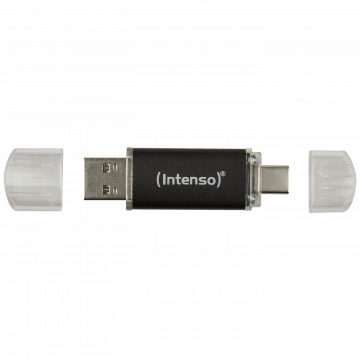 (Intenso) USB Flash drive 64GB, USB 3.2, USB-C, USB-A, Twist Line - USB3.2-64GB/Twist Line