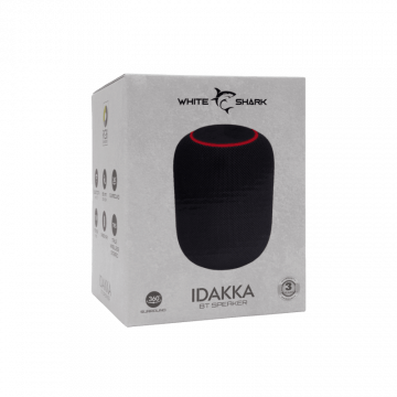 White Shark BLUETOOTH ZVUČNIK GBT-619 IDAKKA crni