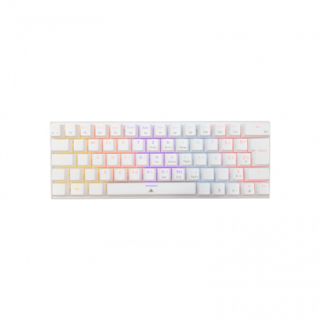 White Shark TASTATURA GK-002212V2 WAKIZASHI-2 / Bijela HR-RED SW.