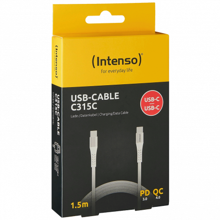 (Intenso) USB kabl za smartphone, USB type C, 1.5 met. - USB-Cable C315C