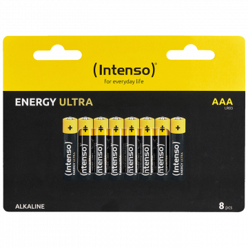 (Intenso) Baterija alkalna, AAA LR03/10, 1,5 V, blister 8 kom - AAA LR03/8