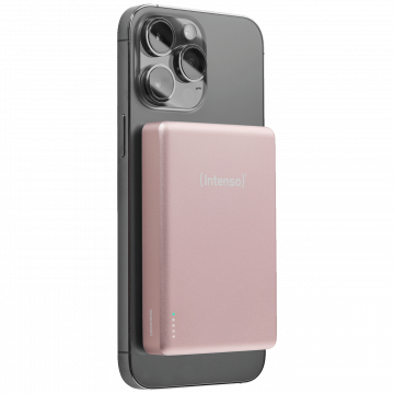 (Intenso) Prijenosni punjač, MagSafe, 10000mAh, bežični - POWERBANK MW10000 Rose