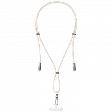 (Intenso) Vezica za mobitel i kabel za punjenje/podatkovni kabel - Cell Phone Charging Lanyard Beige