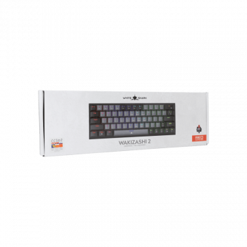 White Shark Tastatura GK-002712V2 WAKIZASHI-2 / Sivo-crna HR-RED.SW