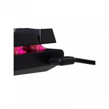 White Shark Tastatura GK-002712V2 WAKIZASHI-2 / Sivo-crna HR-RED.SW