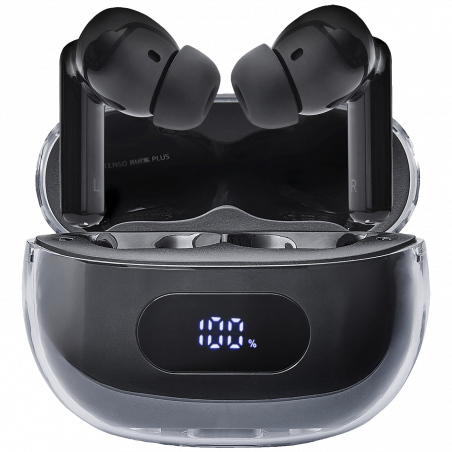 (Intenso) Slušalice bežične sa kutijicom za punjenje, ANC, Bluetooth - Buds Plus T310AE Black