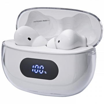 (Intenso) Slušalice bežične sa kutijicom za punjenje, ANC, Bluetooth - Buds Plus T310AE White