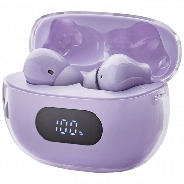 (Intenso) Slušalice bežične sa kutijicom za punjenje, ANC, Bluetooth - Buds Plus T310AE Purple