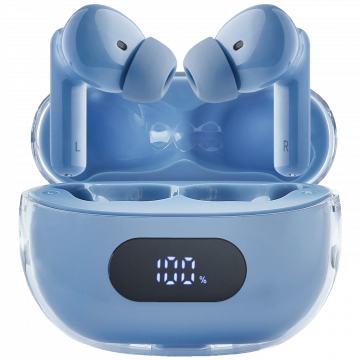 (Intenso) Slušalice bežične sa kutijicom za punjenje, ANC, Bluetooth - Buds Plus T310AE Blue