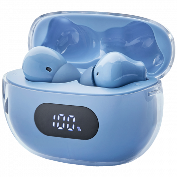(Intenso) Slušalice bežične sa kutijicom za punjenje, ANC, Bluetooth - Buds Plus T310AE Blue