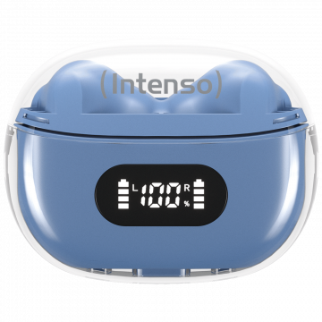 (Intenso) Slušalice bežične sa kutijicom za punjenje, ANC, Bluetooth - Buds Plus T310AE Blue