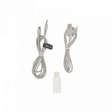 White Shark HEADSET WGH-2441 FALCON White/Grey - Wireless