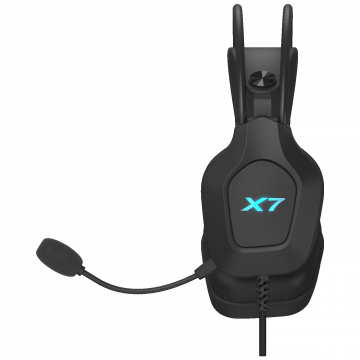 A4Tech Slušalice sa mikrofonom, gaming, USB, LED - A4-XH-200 X7 Black