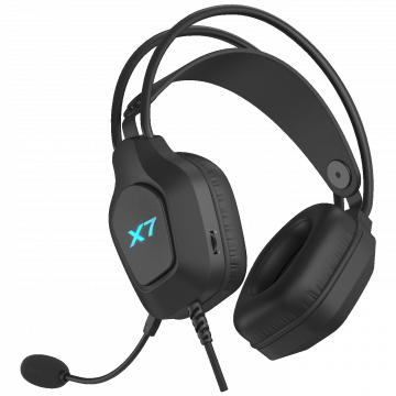 A4Tech Slušalice sa mikrofonom, gaming, USB, LED - A4-XH-200 X7 Black
