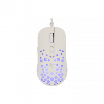 White Shark MIŠ GM-9004 TRISTAN-2 Bijeli RGB / 12.800 dpi