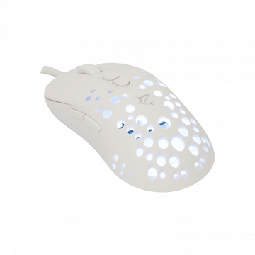 White Shark MIŠ GM-9004 TRISTAN-2 Bijeli RGB / 12.800 dpi