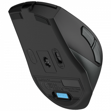 A4Tech Bežični miš, optički, 2000 dpi, USB nano prijemnik + USB-C - A4-FG45CS AIR2