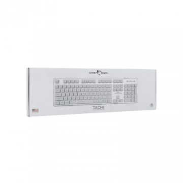 White Shark Tastatura GK-003241 TACHI-Bijela-US