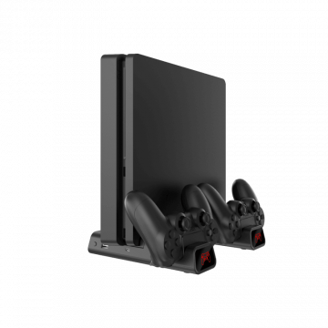 White Shark PS4 COOLING PAD + 2 CHARGING DOCK PS4-19076 CUTMAN