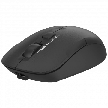 A4Tech Bežični miš, Desk + Air, 1200 dpi, USB nano prijemnik - A4-FG16C Air BLACK Fstyler