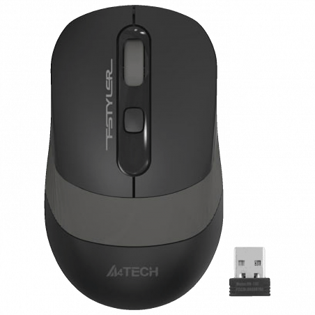 A4Tech Bežični miš, 2000 dpi, USB nano prijemnik - A4-FG10 GREY Fstyler