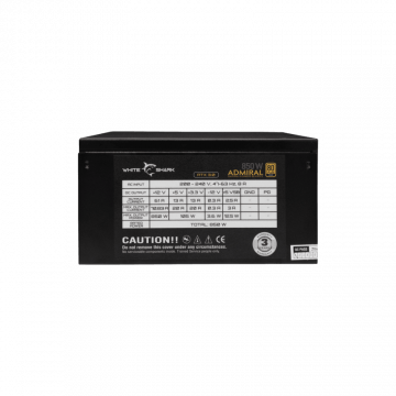 White Shark NAPAJANJE GPSU-850W ADMIRAL 850W 80+ GOLD Full Modular
