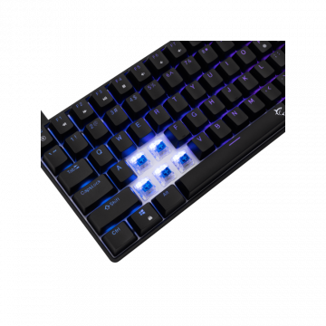 White Shark Tastatura GK-005121 HAMACHI Mehanicka RGB / US - BLUE SW.