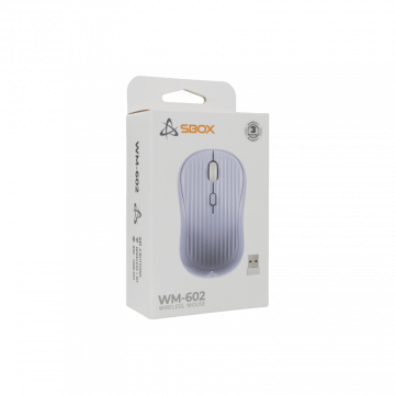 SBOX MIŠ WM-602 Ljubičasti Bežični