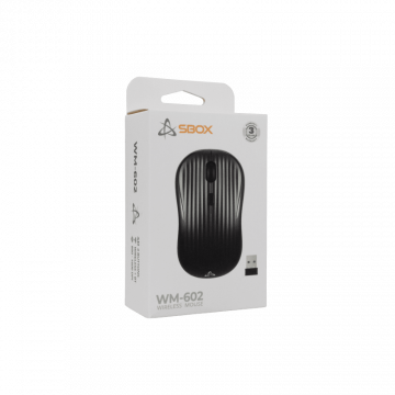 SBOX MIŠ WM-602 Crni Bežični