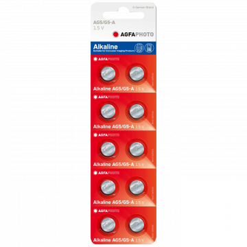 AgfaPhoto Baterija alkalna LR66/AG5, 1,5V dugmasta, blister 10 kom. - AF AG5