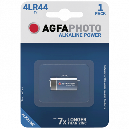 AgfaPhoto Baterija alkalna, za alarm, 6 V, blister pak. 1 kom. - 4LR44 B1