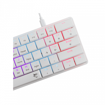 White Shark TASTATURA GK-006211 NAGAMAKI Bijela-Mehanička/ US - RED SW.