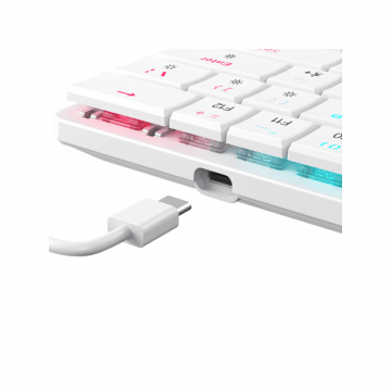 White Shark TASTATURA GK-006211 NAGAMAKI Bijela-Mehanička/ US - RED SW.