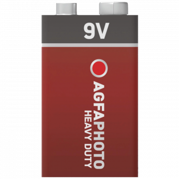 AgfaPhoto Zinc baterije, 6F22, 9 V, blister 1 kom. - 9V B1