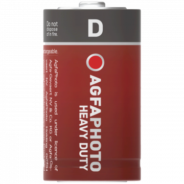 AgfaPhoto Zinc baterije, D B2, 1.5 V, blister 2 kom. - APFD