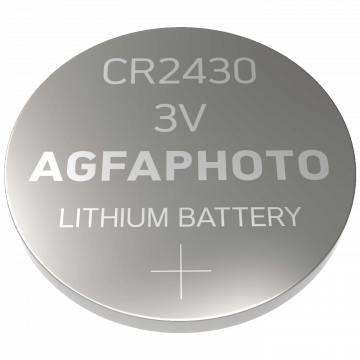 AgfaPhoto Baterija litijska, CR2430, 3 V, dugmasta, blister 2 kom - CR2430 B2