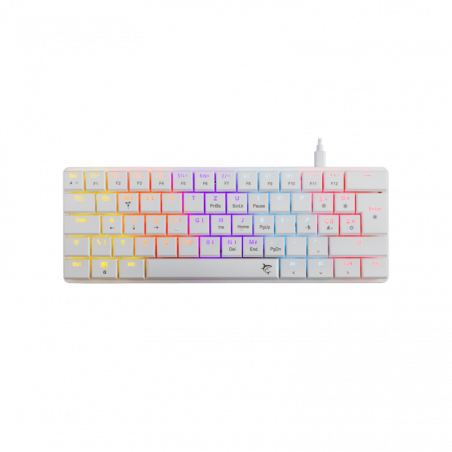 White Shark TASTATURA GK-006212 NAGAMAKI Bijela-Mehanička/ HR - RED SW.