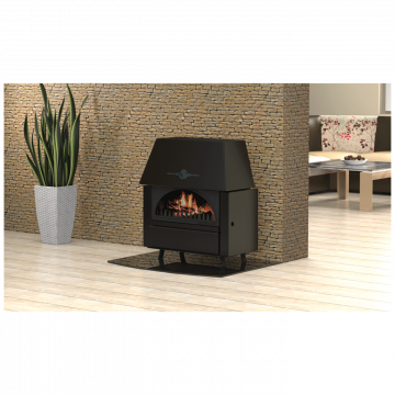 Alfa Plam Kamin na čvrsto gorivo, 11KW - RUSTIKAL