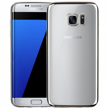 AMA Europe Maska za mobiltel Samsung A3, silver - Plated Tpu Case Galaxy A3 silver