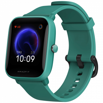 Amazfit SAT pametni, 1.43" TFT LCD, vodootporan 5ATM, BT, GPS - Bip U Pro Green