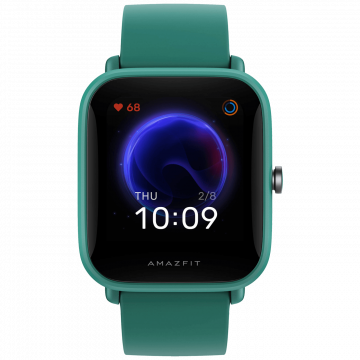 Amazfit SAT pametni, 1.43" TFT LCD, vodootporan 5ATM, BT, GPS - Bip U Pro Green