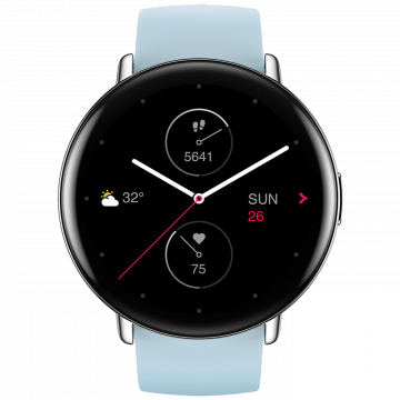 Amazfit SAT pametni, 1.28" AMOLED, vodootporan 5ATM,BT - Zepp E (round) Blue