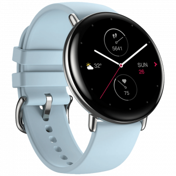 Amazfit SAT pametni, 1.28" AMOLED, vodootporan 5ATM,BT - Zepp E (round) Blue