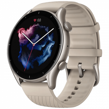 Amazfit SAT pametni, 1.39" AMOLED, vodootporan 5ATM, BT, Alexa - GTR 3 Moonlight Gray