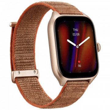 Amazfit SAT pametni, 1.75" AMOLED, vodootporan 5ATM, BT - GTS 4 Autumn Brown