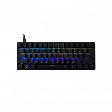 White Shark TASTATURA GK-004121 SHINOBI-2 Crna - Mehanicka / US - PLAVI.SW.